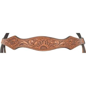 Circle Y Copper Sunflower Browband Headstall